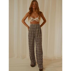 Peppermayo 90s Muse Pants - Logo Mania